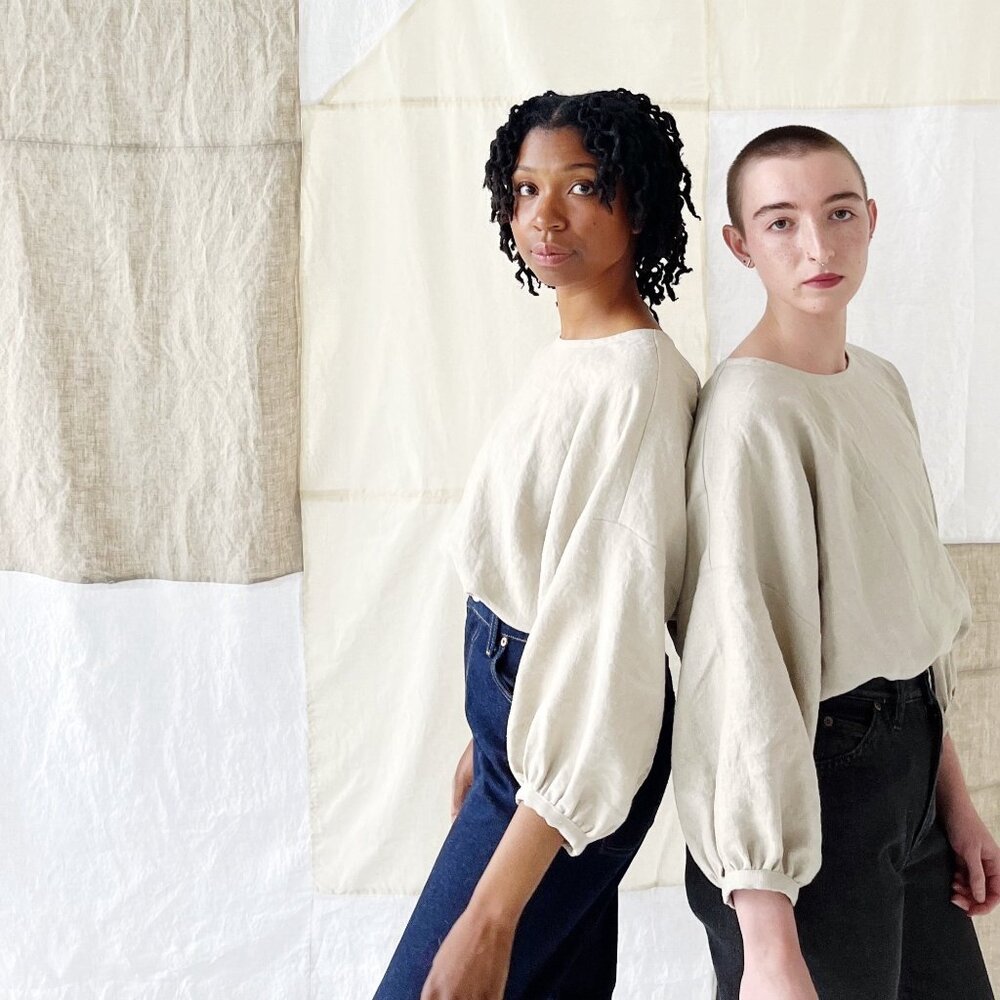 Eli & Barry Puff Sleeve Top